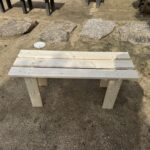 庭のベンチの作成