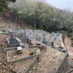 太然寺墓地の掃除（本番）