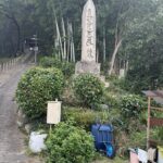 第1駐車場 宝塔周辺今月の掃除